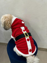 Christmas Hoddy Stylish Sweater For Your Pet’s Winter Wardrobe Made From 100% Knitted Cotton, It Is Super Soft And Lightweight On Your Pet's Skin. For Dogs And Cats (Small, Medium)