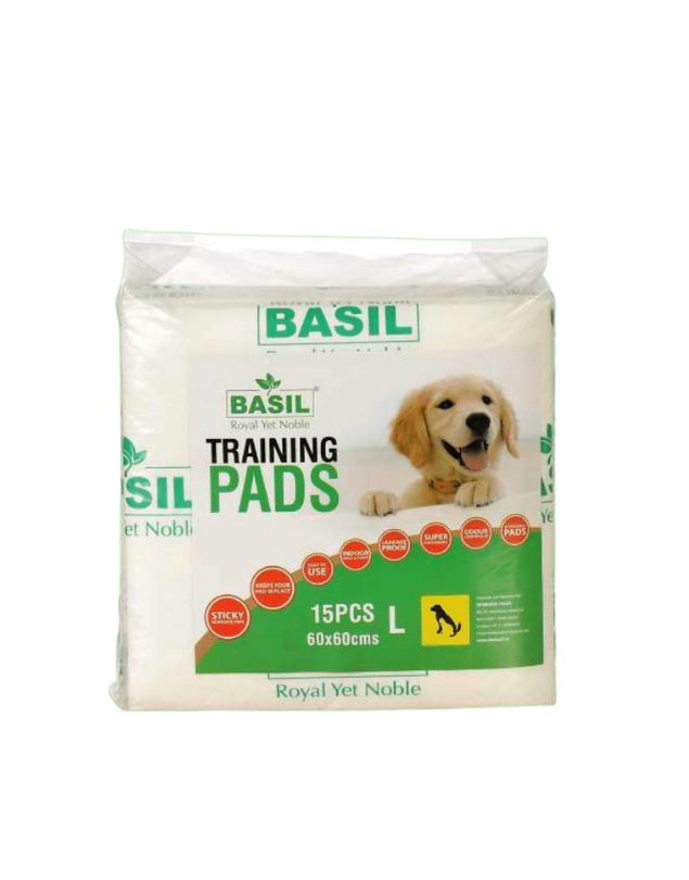 Basil Training Pads 60*60 cms 15pcs