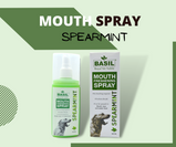 Basil Mouth Freshening Spray Herbal (Spearmint Flavor) 130Ml Pet Mouth Freshener