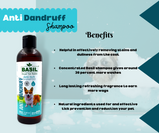 BASIL SHAMPOO Anti Itch Shampoo (Anti Dandruff) 250Ml