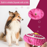 Dog Toys EETOYS Dog Latex Squeaky Pie Toy – Large