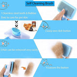 Comb Brush For Dogs And Cats With Medium Long Hair