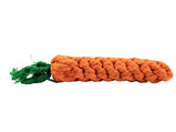 Dog Toys | Knotted Cotton Carrot Dog Chew Toy