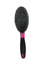 Pet Grooming Brush And Hair Comb, Professional Double Sided Bristle & Pin Brush For Pet Grooming With Silicone Handle For Pets.