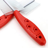 Stainless Steel Double Sided Pet Comb, Dog Grooming Brush | Ohmypet