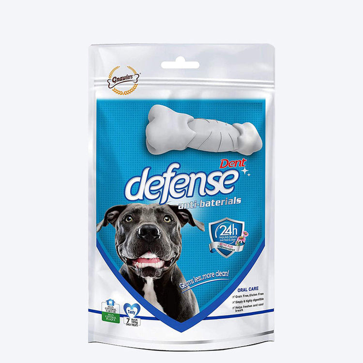 Gnawlers Dent Defense Dental Chew Bone For Dogs – 35 In 1 Pack – 525gm