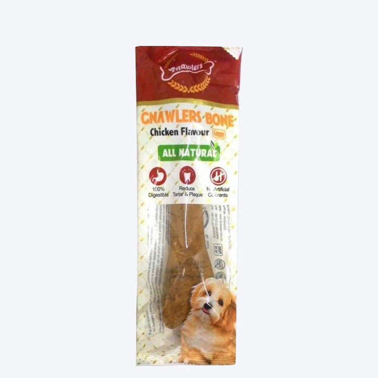 Gnawlers Chicken Bone – 8 Inches – Dog Treat – 265gm