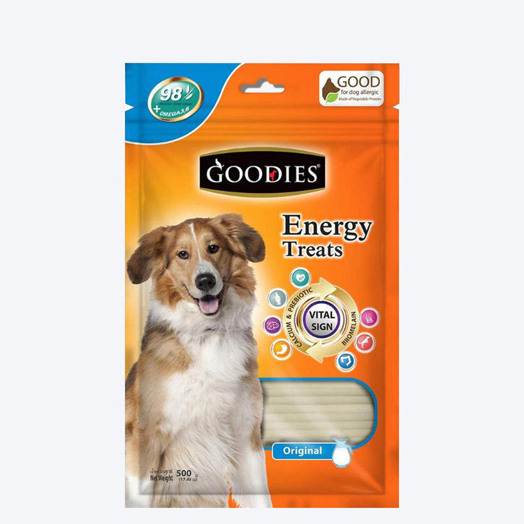 Goodies Energy Dog Treats – Calcium-500gm