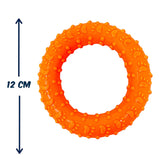 OH MY PET Round Ring Rubber Chew Toy ,Teething Toy For Dog (COLOR MAY VARY)