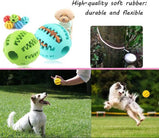 Pet Toy Ball Non-Toxic Bite Resistant Toy Ball For Dog And Cat, Treat Feeder & Tooth Cleaning Ball – Large
