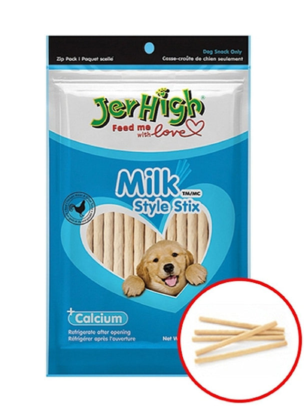 JerHigh Milky Stix Dog Treats – 100gm
