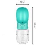 OH MY PET Dog / Pets Water Bottle For Walking, Portable Pet Travel Water Drink Cup With Water Dispenser / 350ml