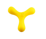 EEToys Squeaky Triangle Yellow Dart- Small For DOGS – Yellow Dart