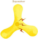 EEToys Squeaky Triangle Yellow Dart- Small For DOGS – Yellow Dart