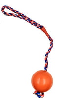 Pet Rubber Ball Rope Dog Chew Toy For Pets