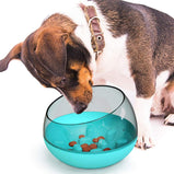 Pet Tumbler Puzzle, Interactive Slow Feeder Fun Bowl For Food And Water For Pets