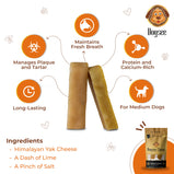 Dogsee Chew Medium Bars: Long-Lasting Dental Chews For Medium Dogs- 140gm