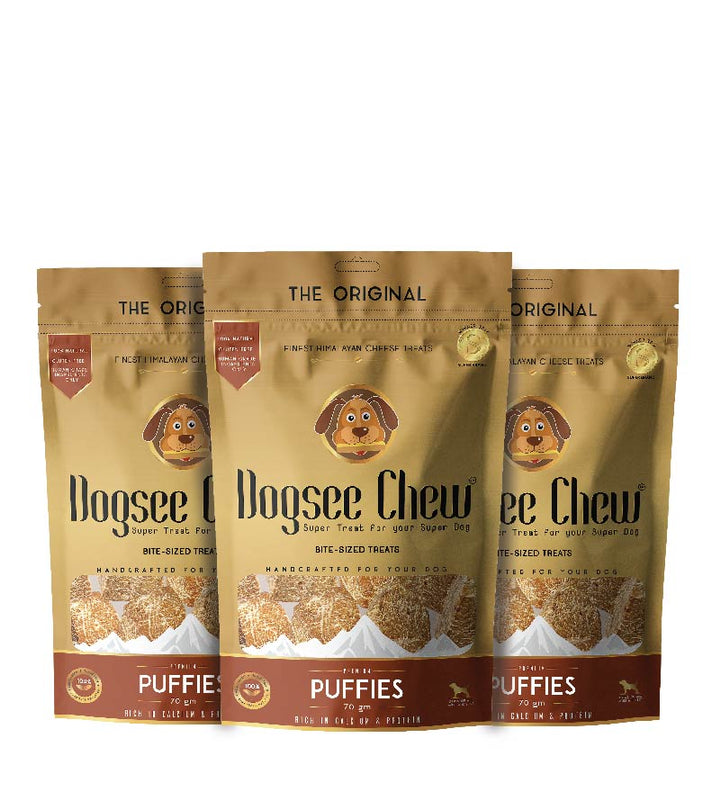 Dogsee Chew Puffies, 70gm