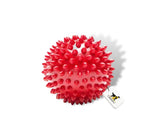 OH MY PET T Natural Rubber Spiked Ball Dog Chew Toy, Puppy Teething Toy, 3 Inches