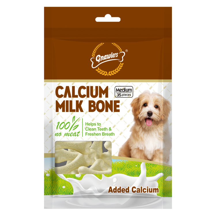 Gnawlers Calcium Milk Bone – 4 In 1 Pack – 90gm